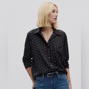 NWT Gap Polka Dot Shirt